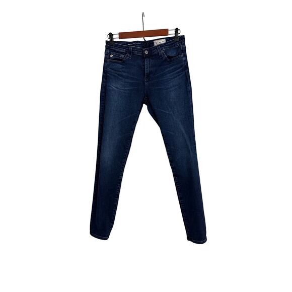 AG Jeans Adriano Goldschmied Legging Ankle Super Skinny Blue Jeans Size  28 - Picture 1 of 4